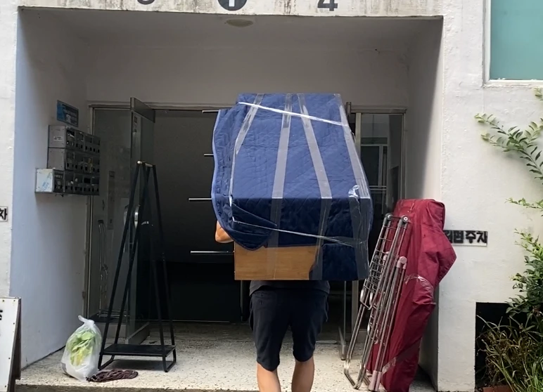 영도 동삼동 용달이사 작업