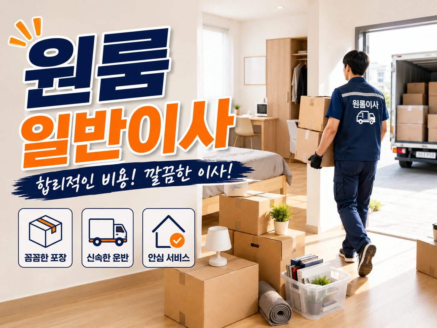 원룸 일반이사 안내
