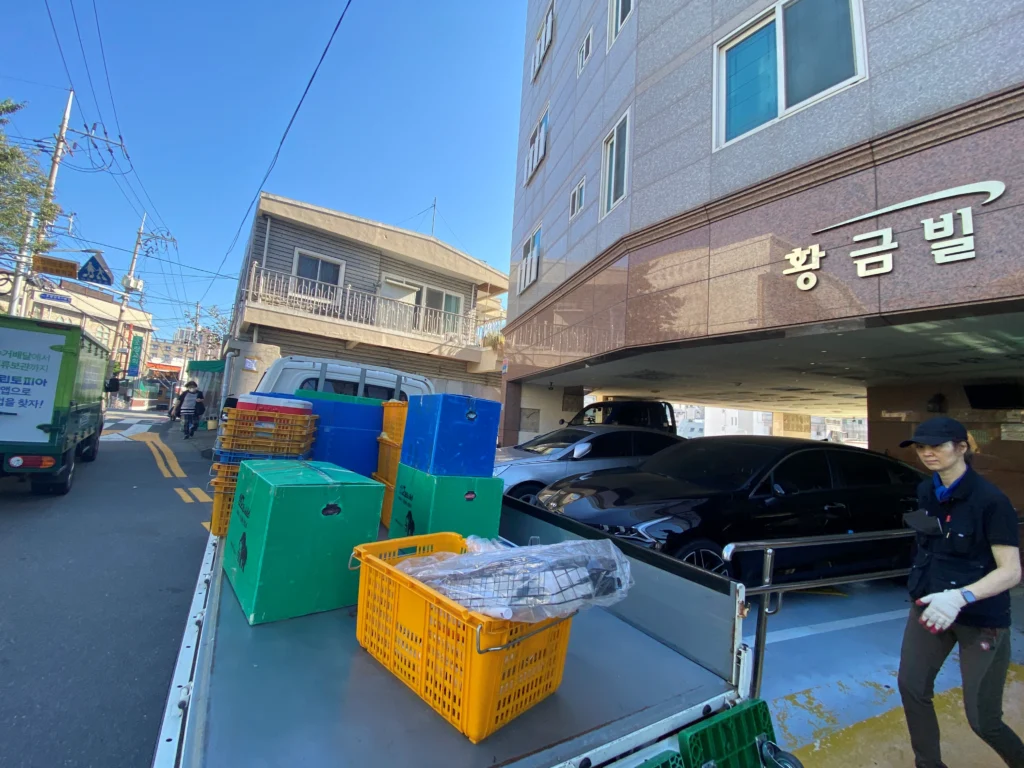 초량동에 위치한 황금빌 원룸 : 용달이사 업체관점